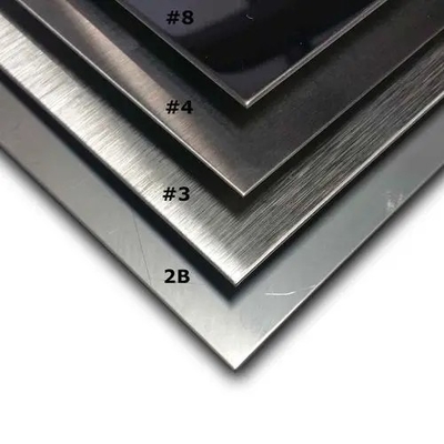 Tấm thép không gỉ AISI 4mm / 10 mm BA 316 Tùy chỉnh cơ bản