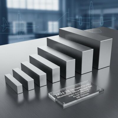 2A12 T4 Hỗn hợp kim nhôm loại hàng không vũ trụ thanh tròn Độ bền cao GB/T 3191 Tiêu chuẩn cho các thành phần cấu trúc máy bay