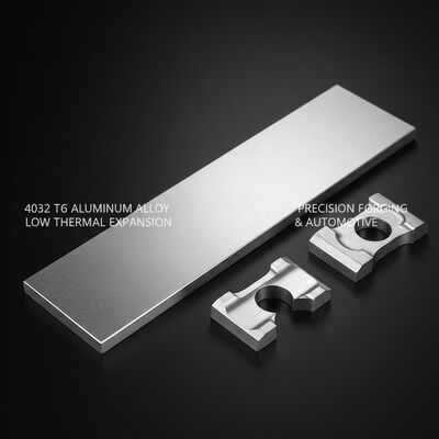4032 T6 Sợi phẳng hợp kim nhôm silic cao với sự mở rộng nhiệt thấp cho đúc chính xác và piston ô tô