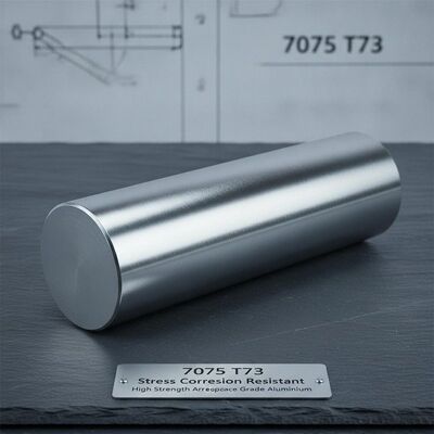 7075 T73 Chống ăn mòn căng thẳng Sợi ròng nhôm cao độ bền