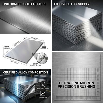 8K Super Mirror Finish 304 Stainless Steel Sheet with 95% Reflectance and Corrosion-Resistant 304 Substrate for Elevator Cladding