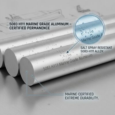 Thanh nhôm tròn mác điện 1050 H14 thanh cái dẫn điện cao