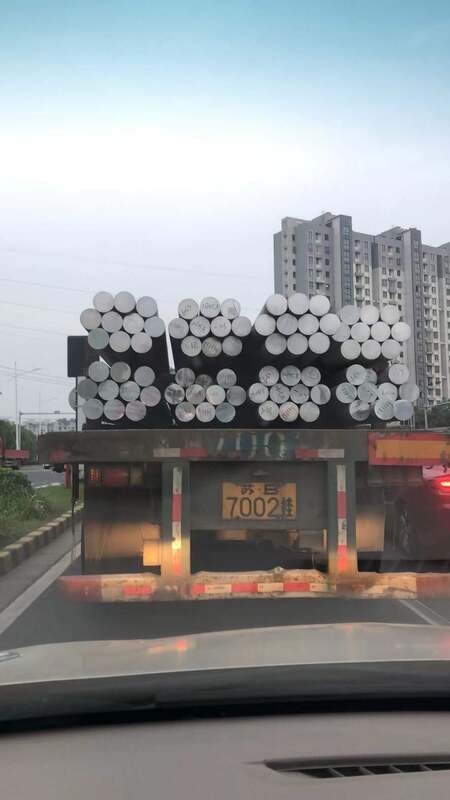 Thanh tròn hợp kim nhôm cấp hàng không vũ trụ cường độ cao 2017 T4 cho nguyên liệu gia công chính xác