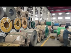 0.12mm - 2mm sợi thép không gỉ đánh bóng cong 8K 410 cuộn dây